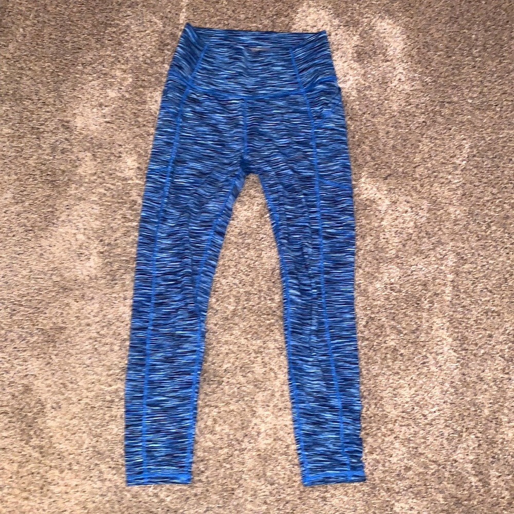 All in motion blue leggings
